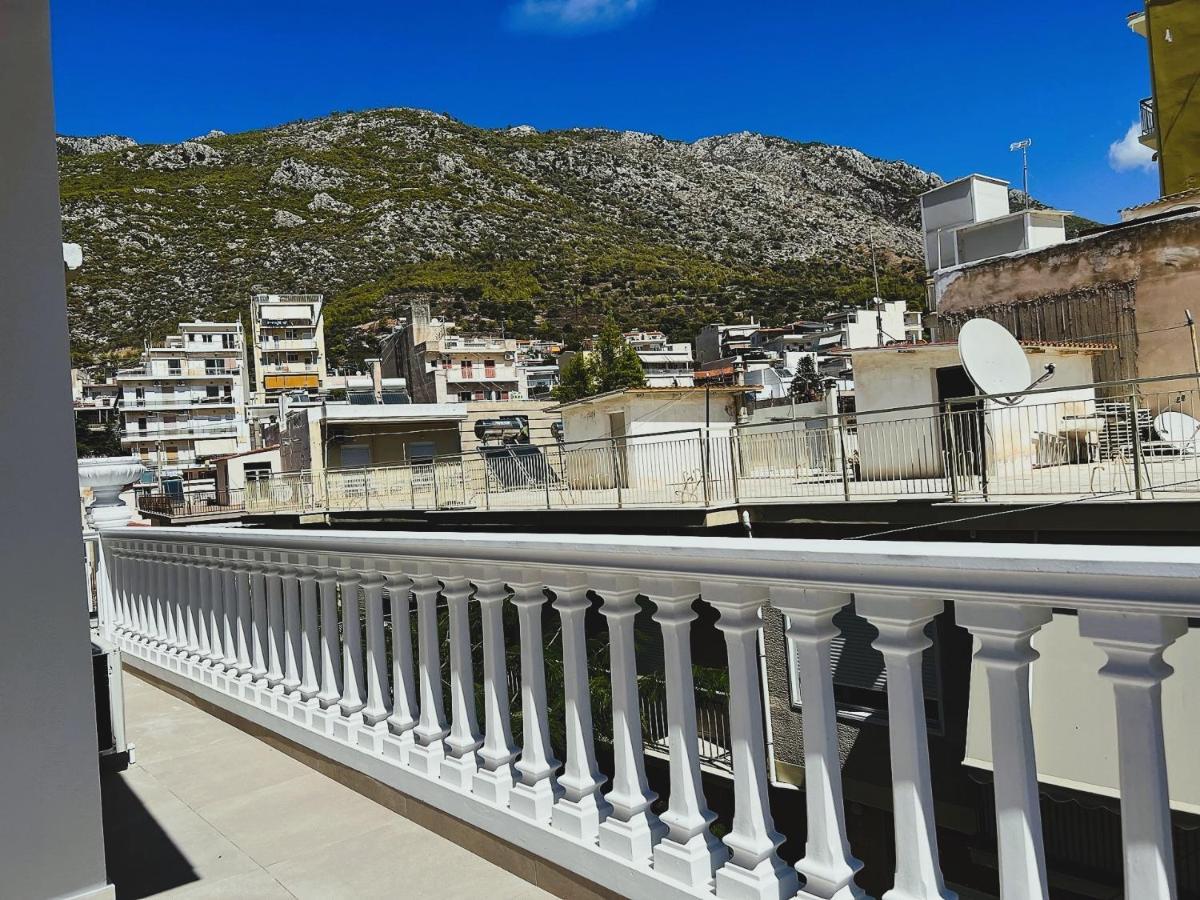Kontis' Deluxe Furnished Apartment Loutráki Dış mekan fotoğraf